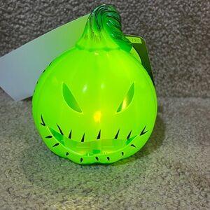 Disney The Nightmare Before Christmas Halloween Mini Light Up Pumpkin oogie
